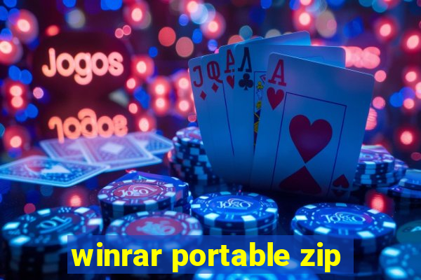 winrar portable zip